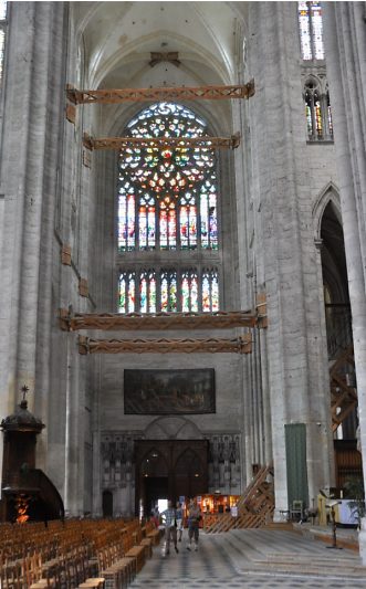 Le bras nord du transept Le bras nord du transept