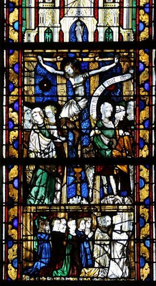 La Crucifixion et les donateurs La Crucifixion et les donateurs
