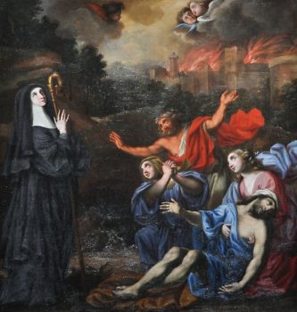 Tableau "Sainte Angadrême" Tableau "Sainte Angadrême"