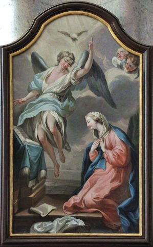 Copie d'une Annonciation du XVIIIe siècle Copie d'une Annonciation du XVIIIe siècle