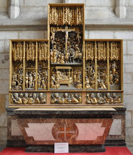 Le retable de l'église de Marissel Le retable de l'église de Marissel