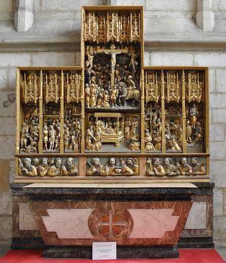 Le retable de l'église de Marissel