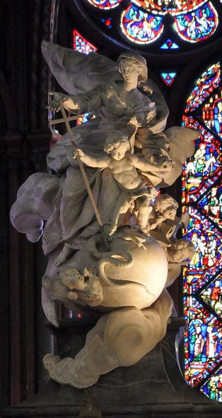 Vierge à l'Enfant, sculpture en plâtre Vierge à l'Enfant, sculpture en plâtre