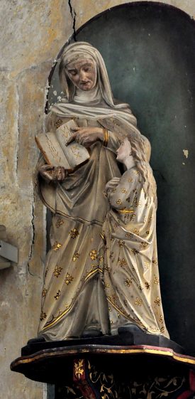 Statue : L'ducation de la Vierge