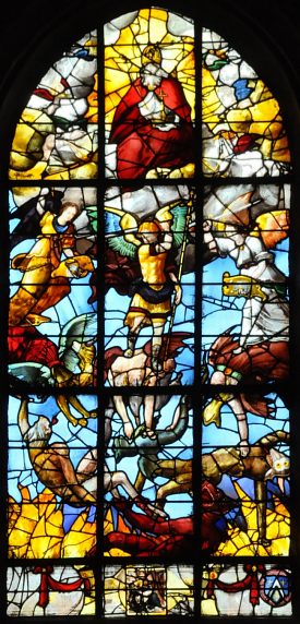 Saint Michel combattant les anges rebelles