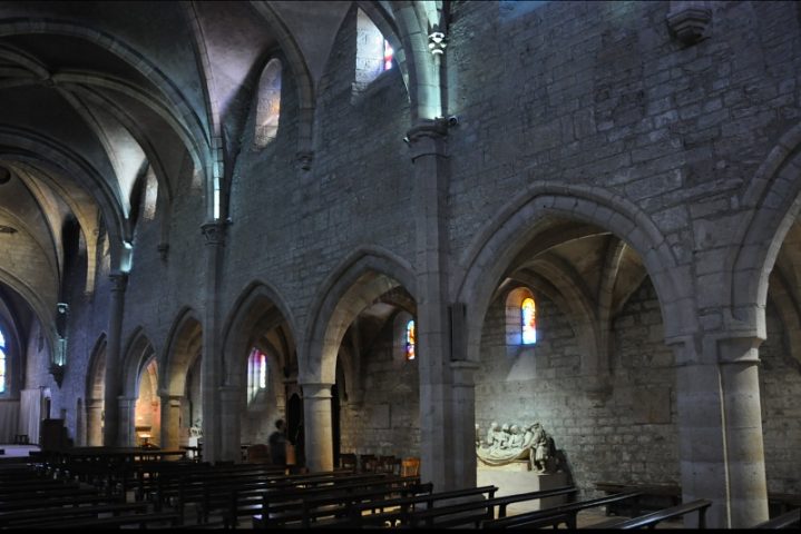 Élévations sud dans la nef