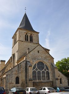 Le chevet de l'église