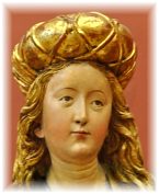 Sainte Catherine d'Alexandrie (fin XVe siècle)