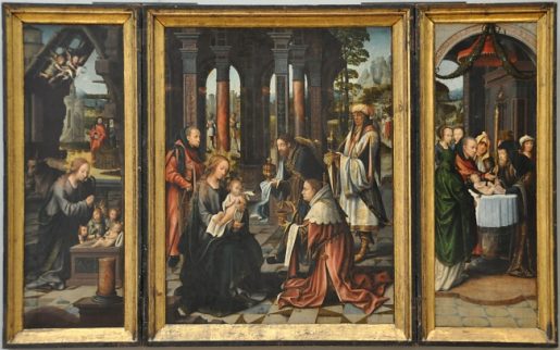 Triptyque de l'Adoration des Mages 