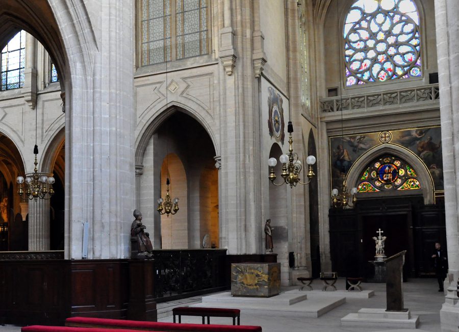 La croisée du transept et le croisillon sud