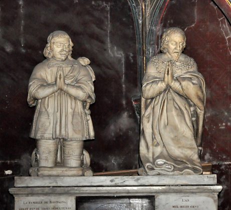 Priants de Charles et Tristan de Rostaing (Philippe de Buyster, début du XVIIe siècle)