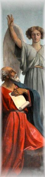 «Saint Jean à Patmos» de Philippe-Auguste Jeanron, 1866, détail