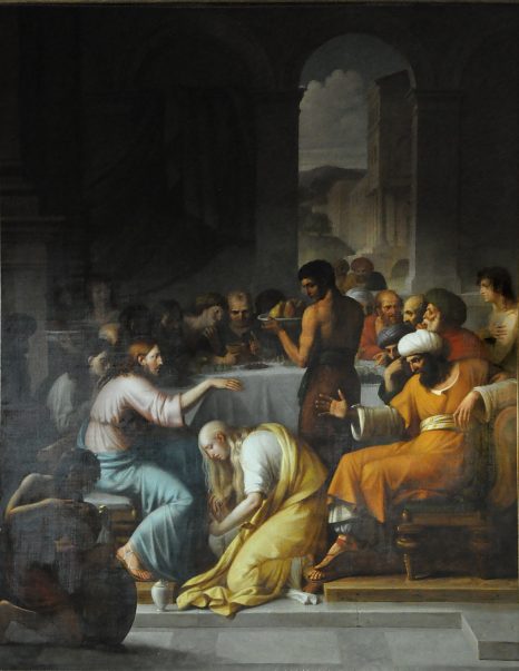 «Sainte Marie-Madeleine essuie les pieds du Christ», 1808.