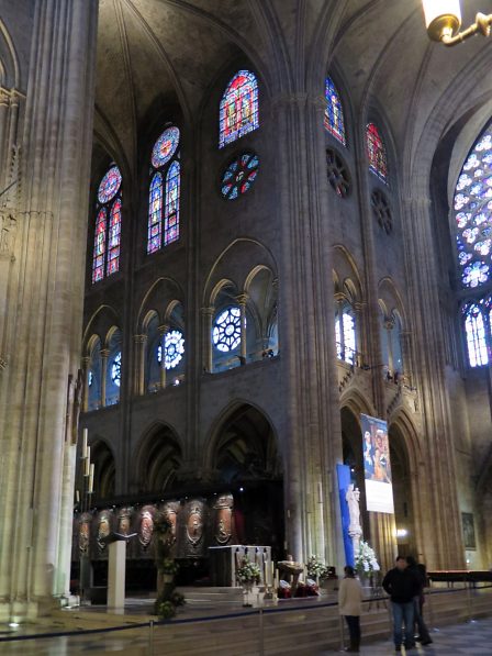 Le transept et le chœur