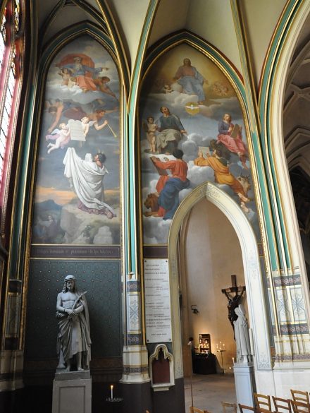 Une vue de la chapelle de la Piéta