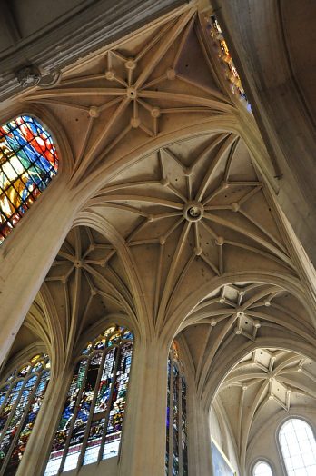 La voûte  la croisée du transept.