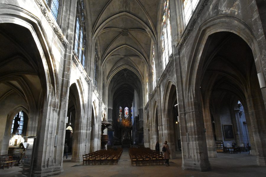 Vue d'ensemble de la nef de Saint-Merry