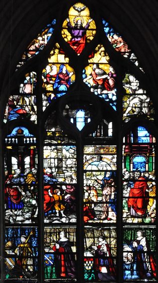 Baie 114 : Prédication et Miracles des apôtres Pierre et Paul, vers 1540