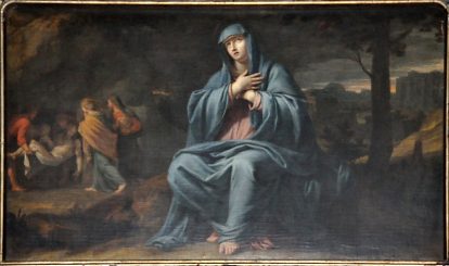 «Marie douloureuse», école Philippe de Champaigne, XVIIe  siècle