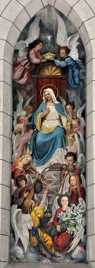 Vierge en gloire