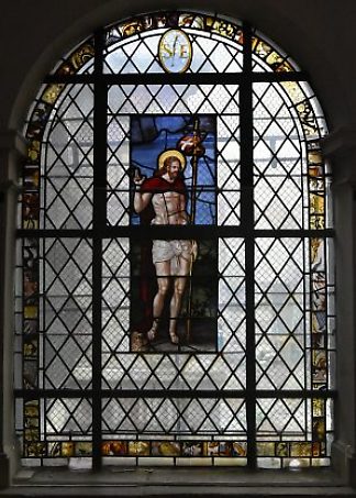 Saint Jean-Baptiste, l'ensemble du vitrail
