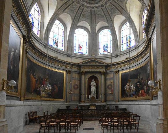 Vue d'ensemble de la chapelle de la Vierge