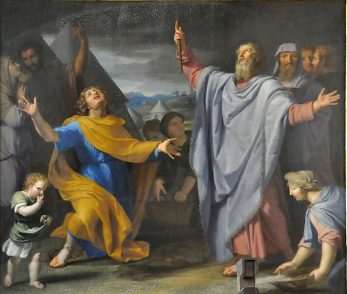 «La Chute de la manne» de Jean–Baptiste de Champaigne, vers 1662