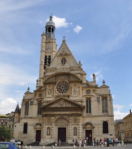 La façade occidentale de l'église a été érigée de 1610 à 1622 La façade occidentale de l'église a été érigée de 1610 à 1622