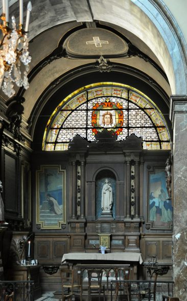 La chapelle lat�rale Sainte-Th�r�se et ses tableaux d'Am�d�e et Paul Buffet