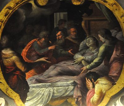 �La Mort de la Vierge�, 1�re moiti� du XVIIe  si�cle