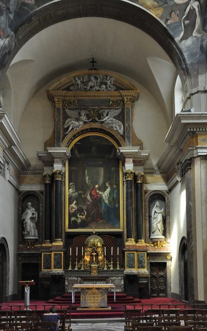 Le ch�ur de la chapelle Saint-Joseph