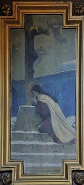 �Sainte Th�r�se au pied de la croix�