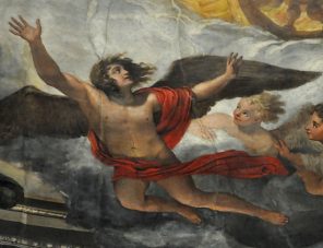 Un ange salue le passage du char d'�lie (Walth�re Damery)