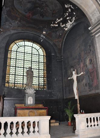 Vue d'ensemble de la chapelle Saint-Paul