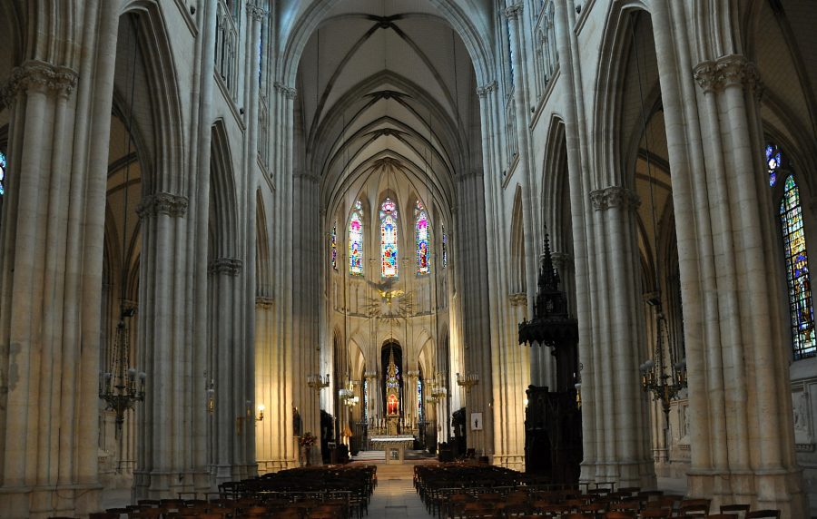 La nef de Sainte-Clotilde