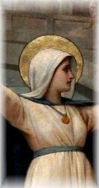 «Sainte Geneviève distribuant des vivres» de Félix-Joseph Barrias (1822-1907), détail