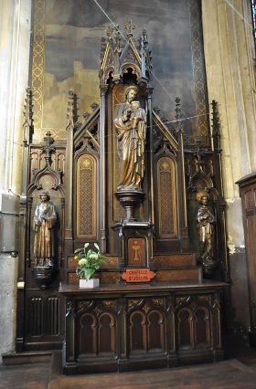 Le retable de la chapelle Saint-Joseph, XIXe siècle