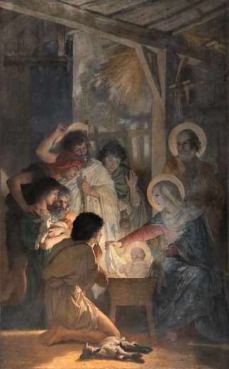 «L'Adoration des bergers»