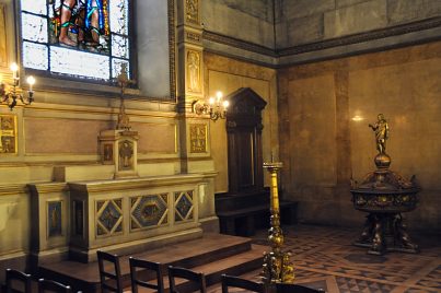 Chapelle des Fonts baptismaux