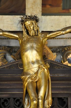 Le Christ en croix dans le Calvaire de François Rude