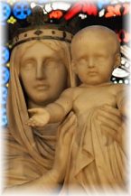 La Vierge présentant l'Enfant Jésus par Eugène-André Oudinot (1810-1887)