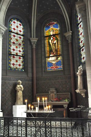 La chapelle latérale droite Saint–Denis