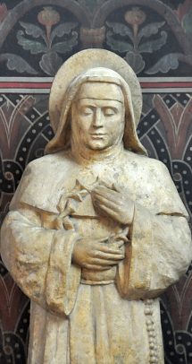 Statue de sainte Rita