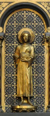 Statue d'Abel sur le maître-autel