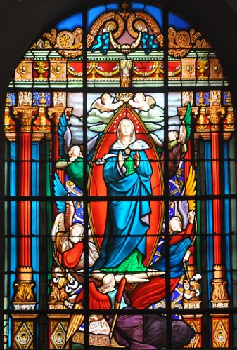 Notre-Dame-de-Grâce-de-Passy, vitrail