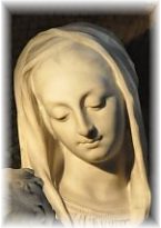 Notre-Dame de la Providence, marbre de J. Merculiano