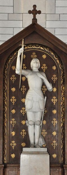 Statue de sainte Jeanne d'Arc