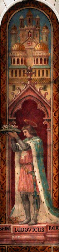 Saint Ludovicus Rex, détail