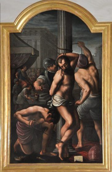 «Le Martyre de saint Crespin» par A. Durant, 1620