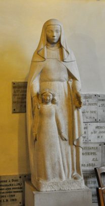 Statue de sainte Anne avec Marie